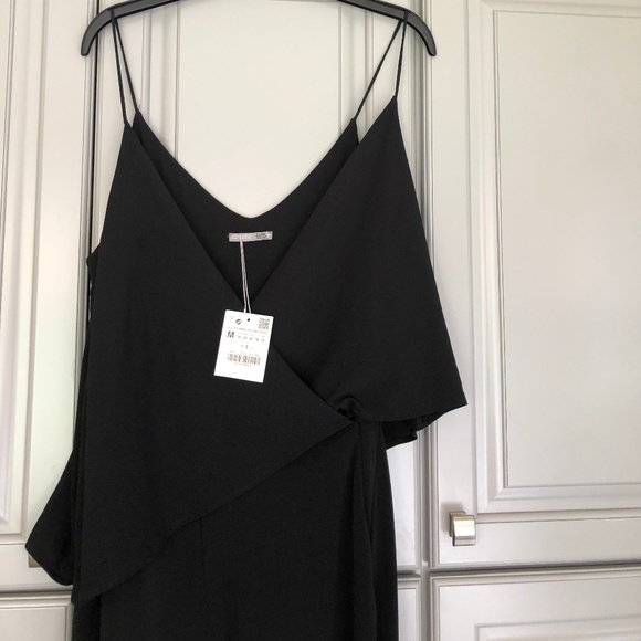 Zara Pants - NWT Zara Black Jumpsuit Size M